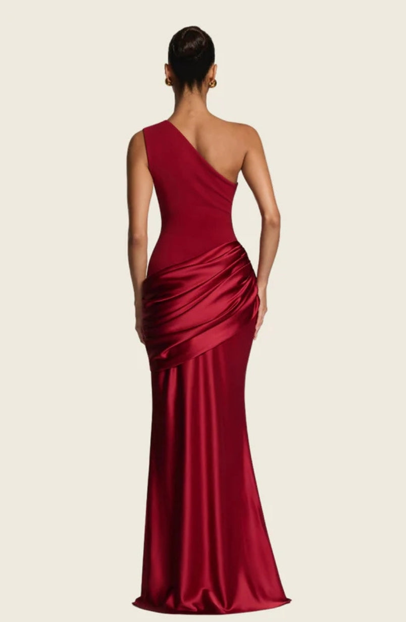 Vestido Sadona - Rojo Intenso