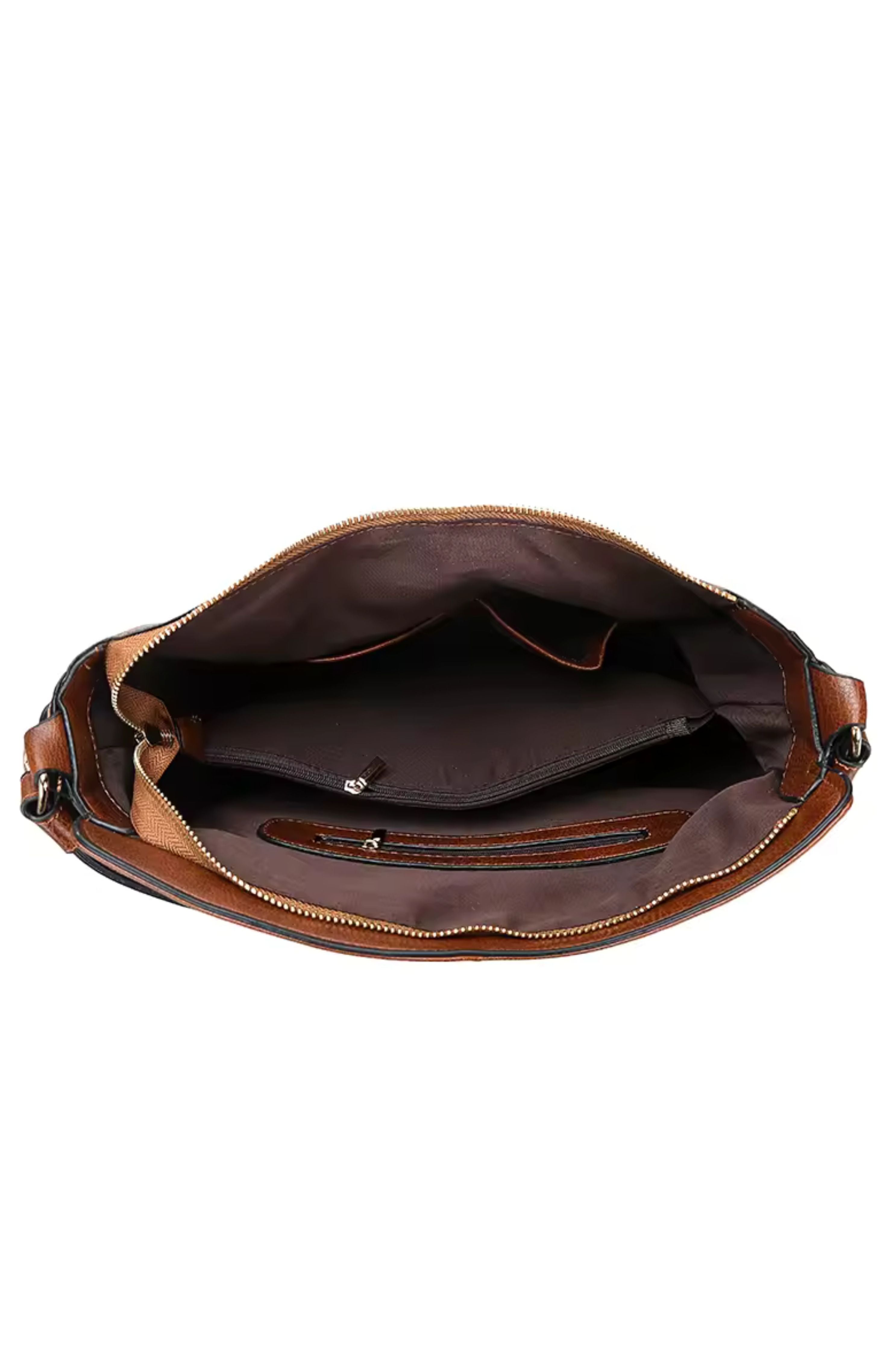 Bolso Riba - efecto piel con tarjetero Antirobo de regalo