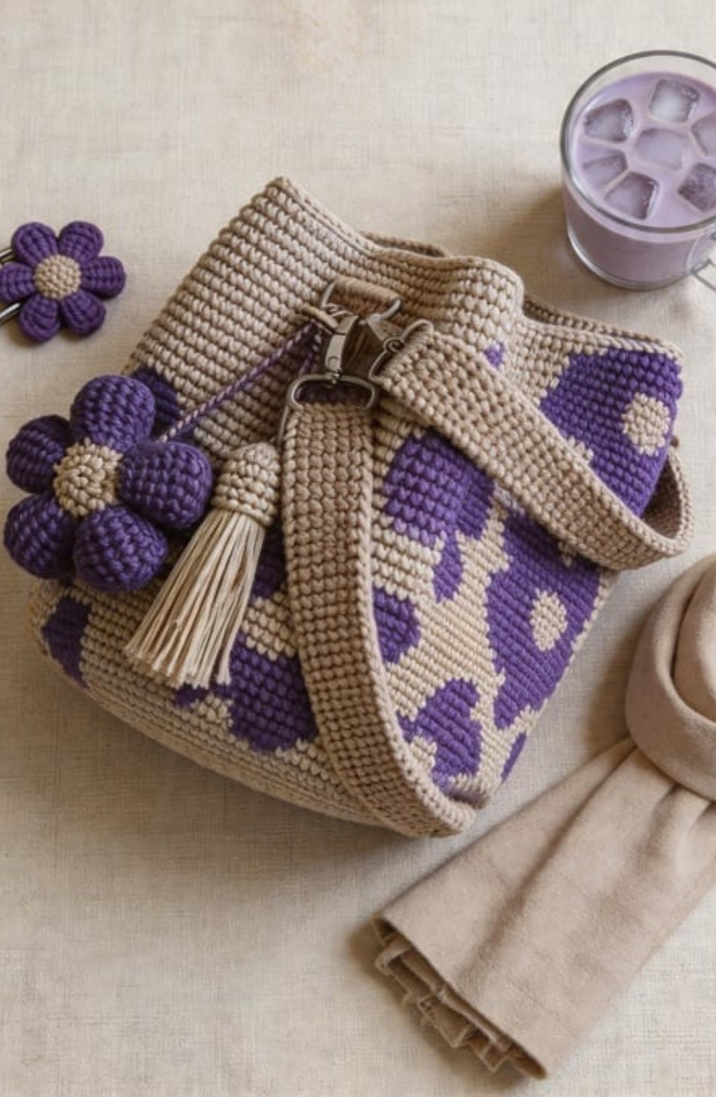 Bolso Crochet hecho a mano 🌼✨