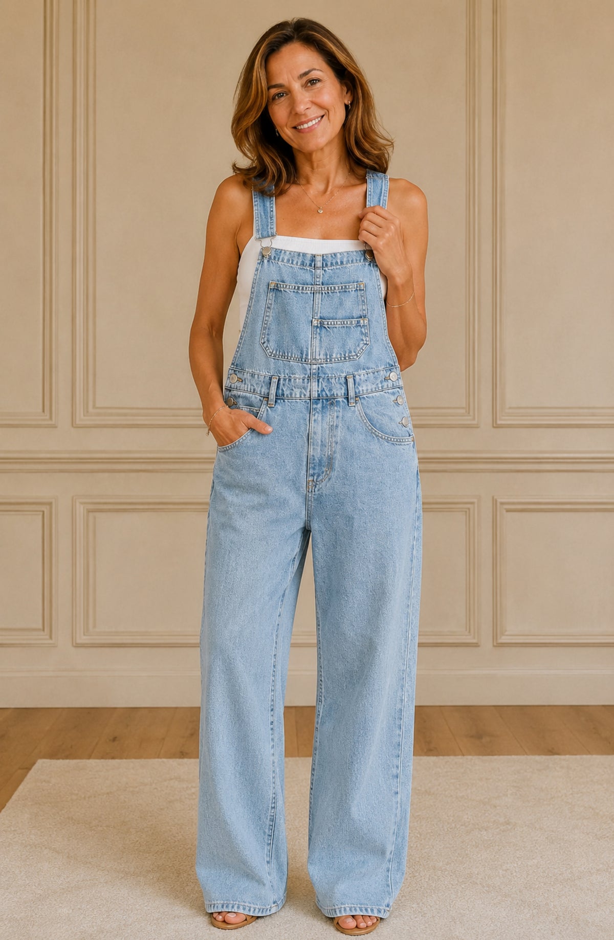 The Vintage Barrel Denim Overall – Colette