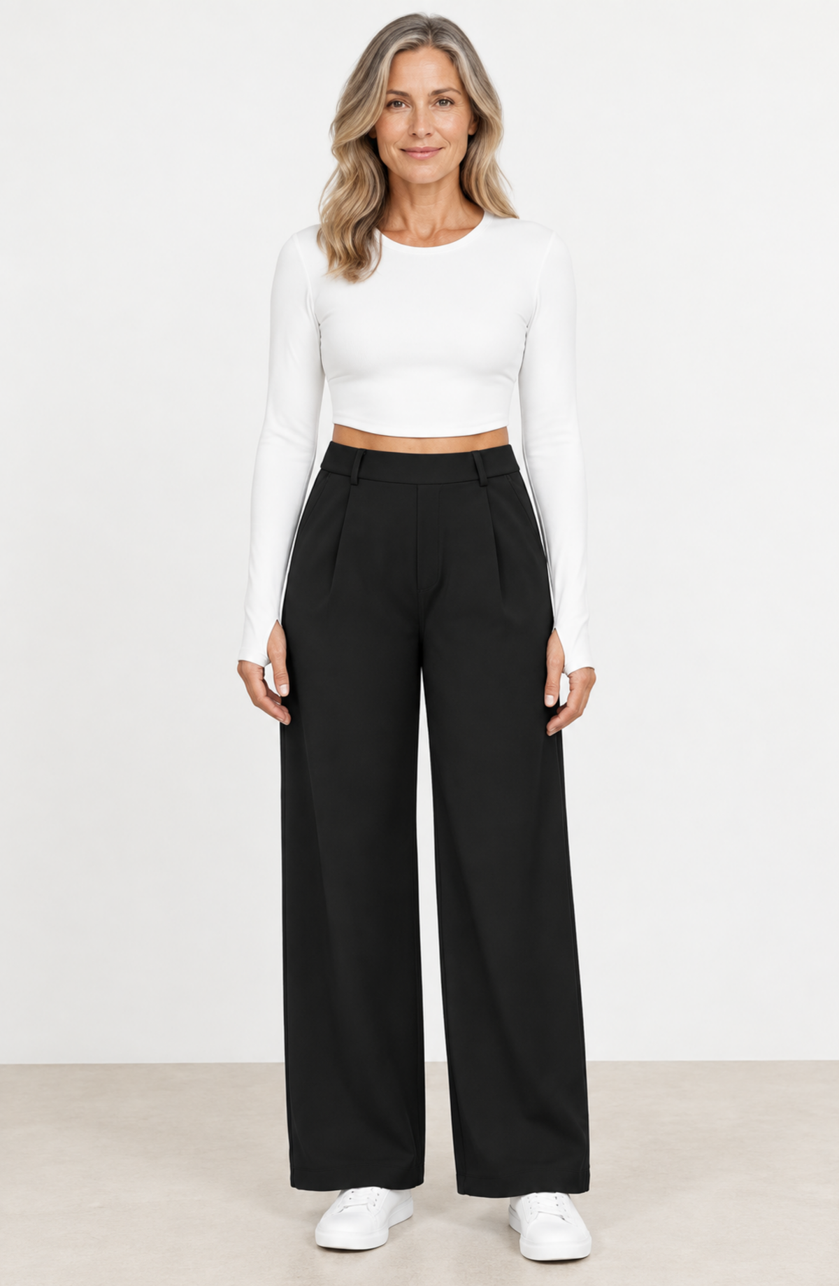 Pantalón Juliette — Wide Leg de Cintura Alta