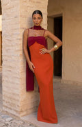Zahara | Vestido en naranja