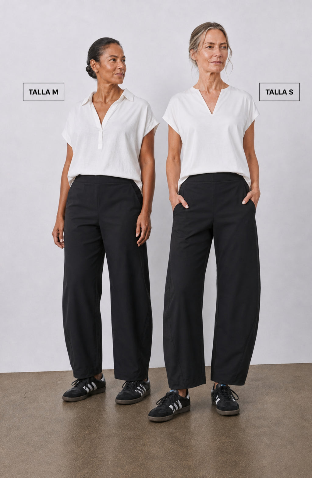 Pantalón Bruna — Barrel fit de cintura alta