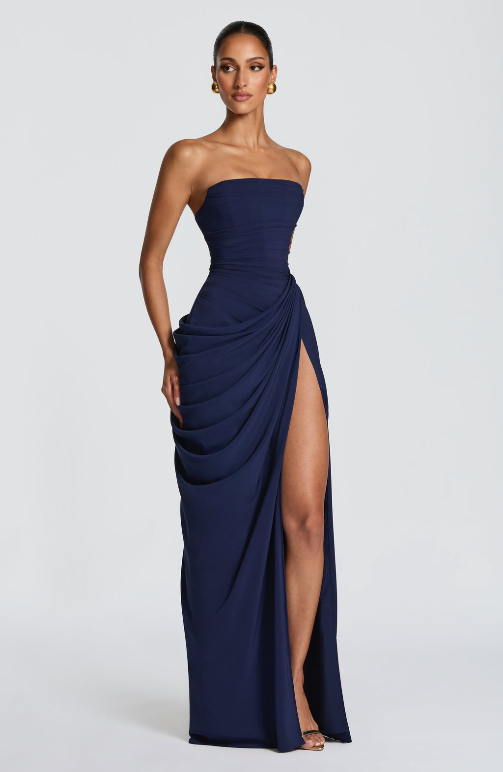 Vestido Solène - Azul Marino