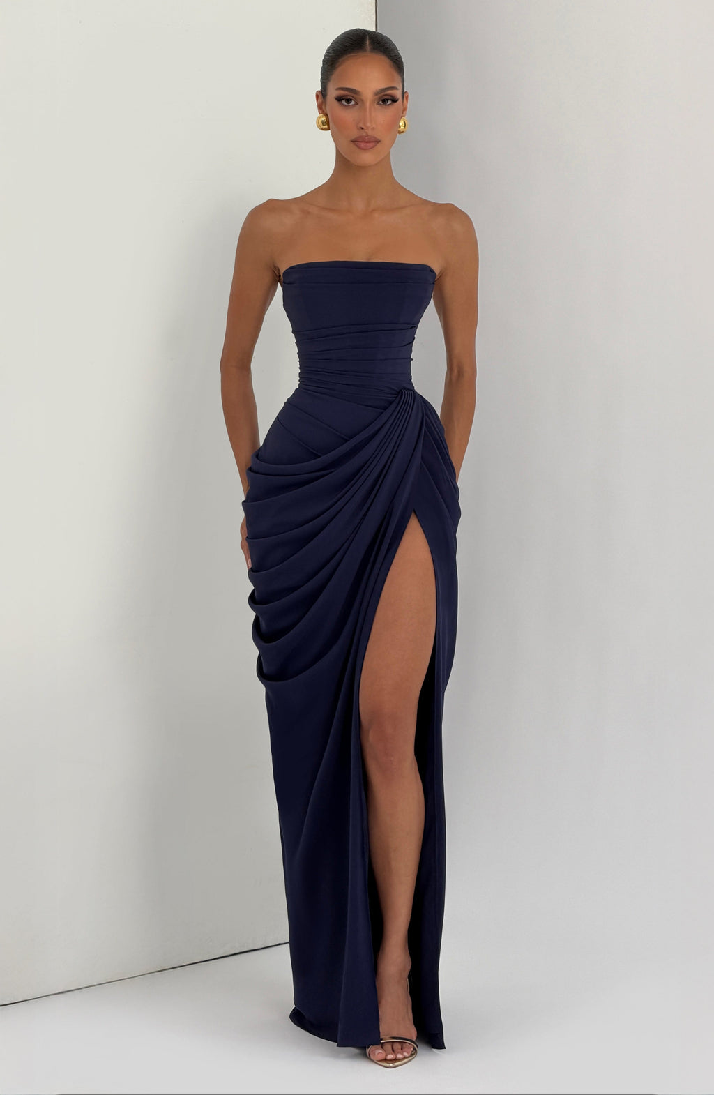 Vestido Solène - Azul Marino