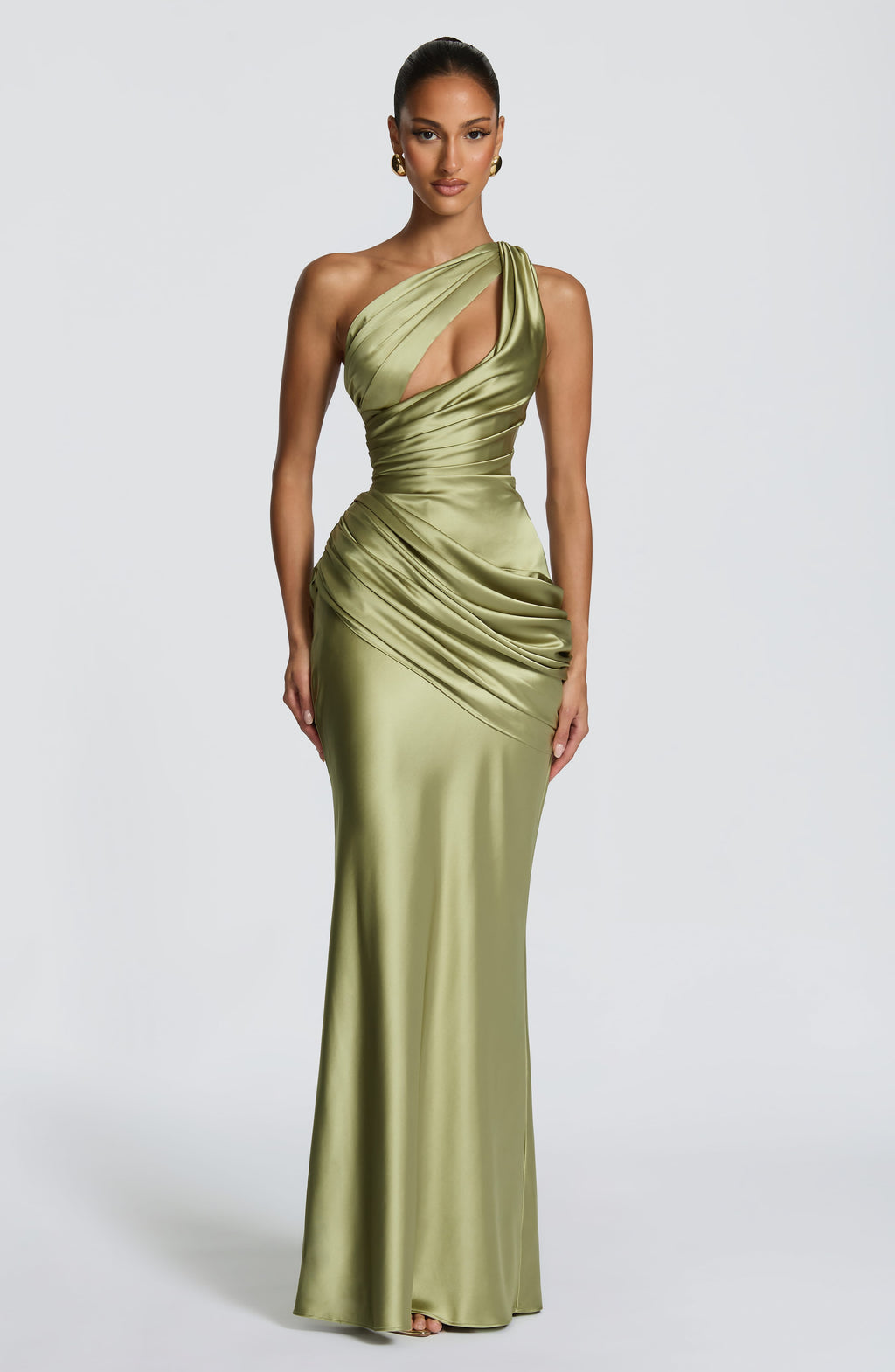Vestido Élodie Maison - Verde oliva