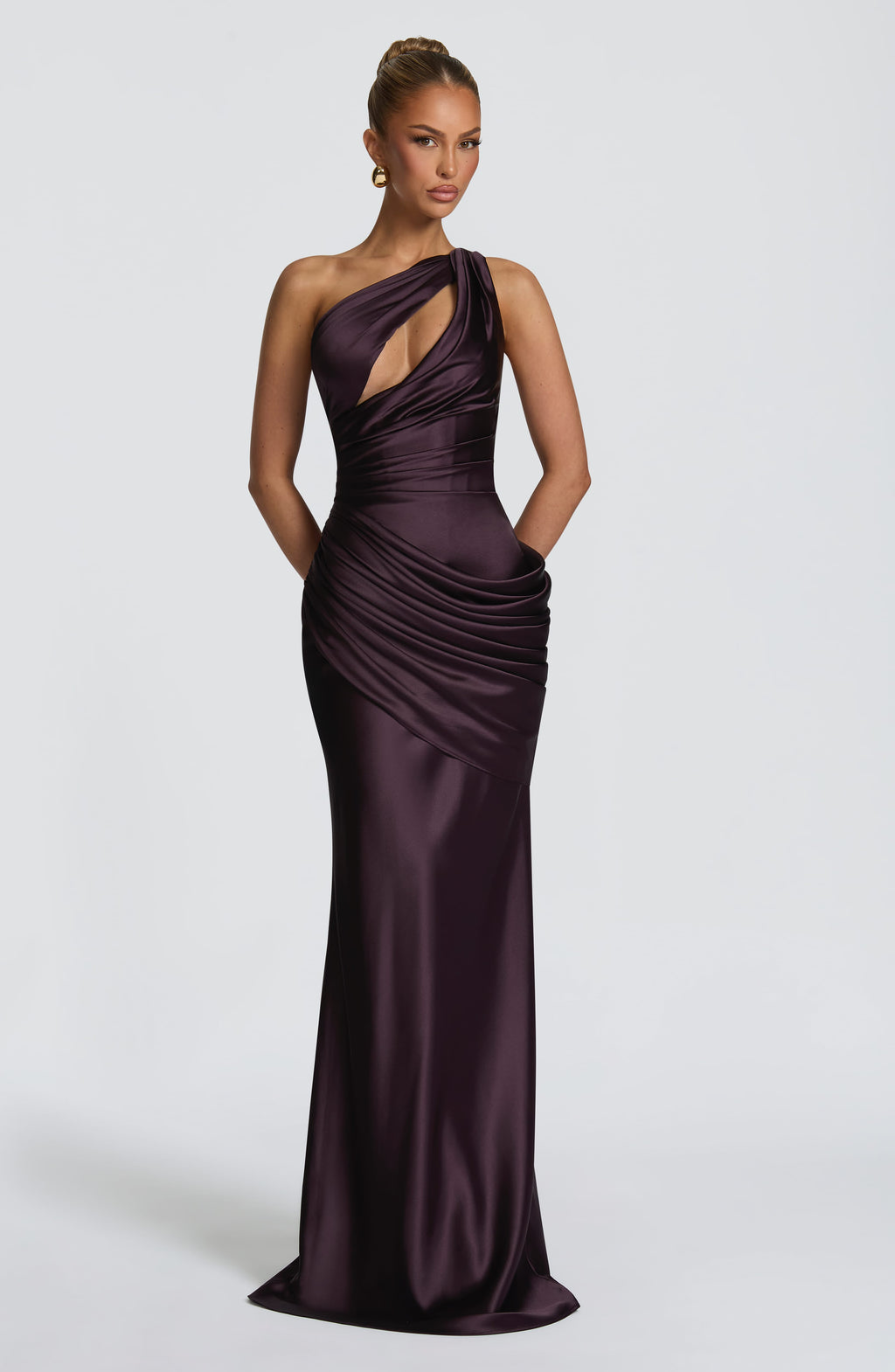 Vestido Élodie Maison - Ciruela