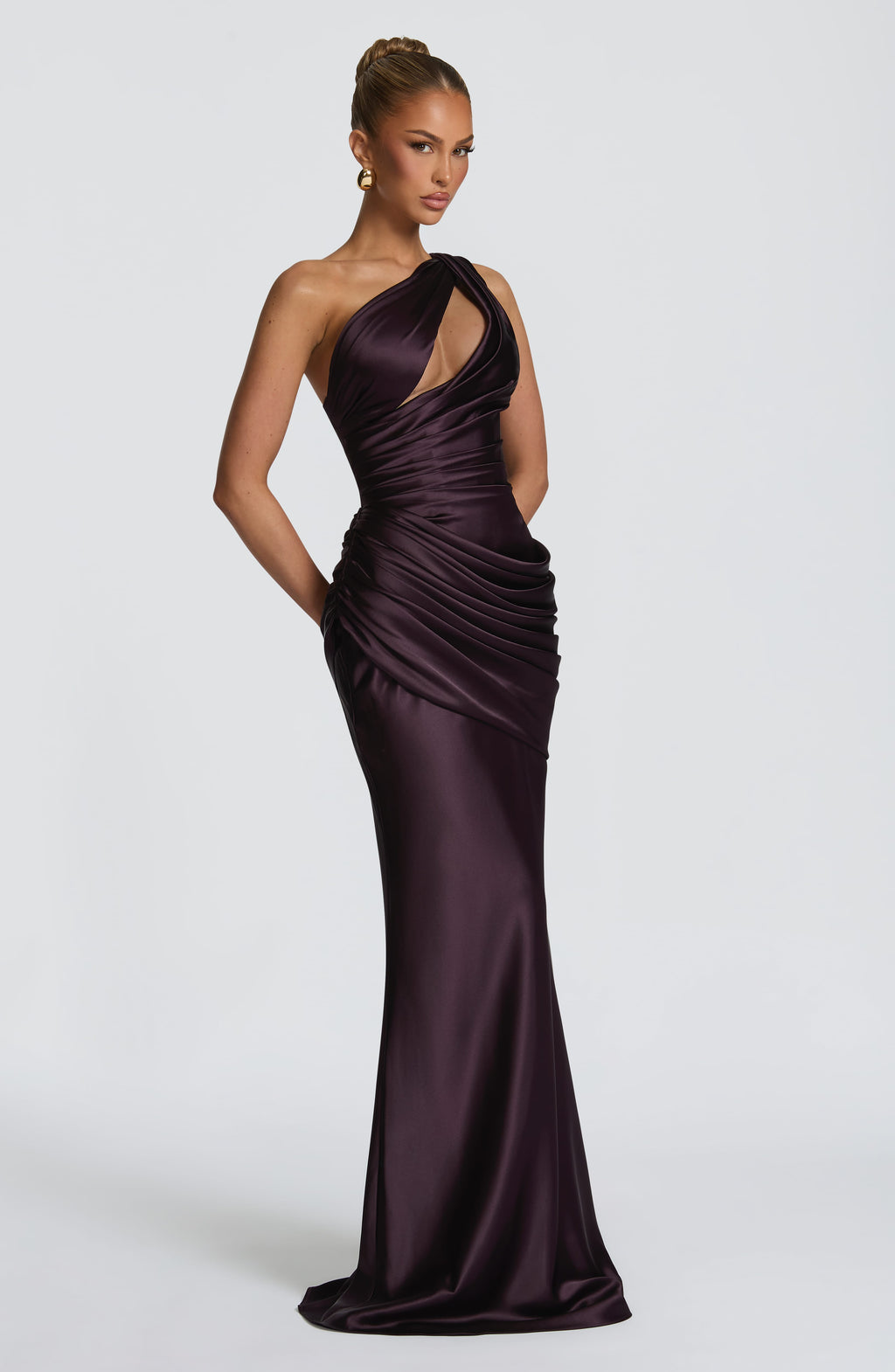 Vestido Élodie Maison - Ciruela