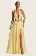Vestido Indianna - Lemon + Regalo: Pendientes Vivi Oro