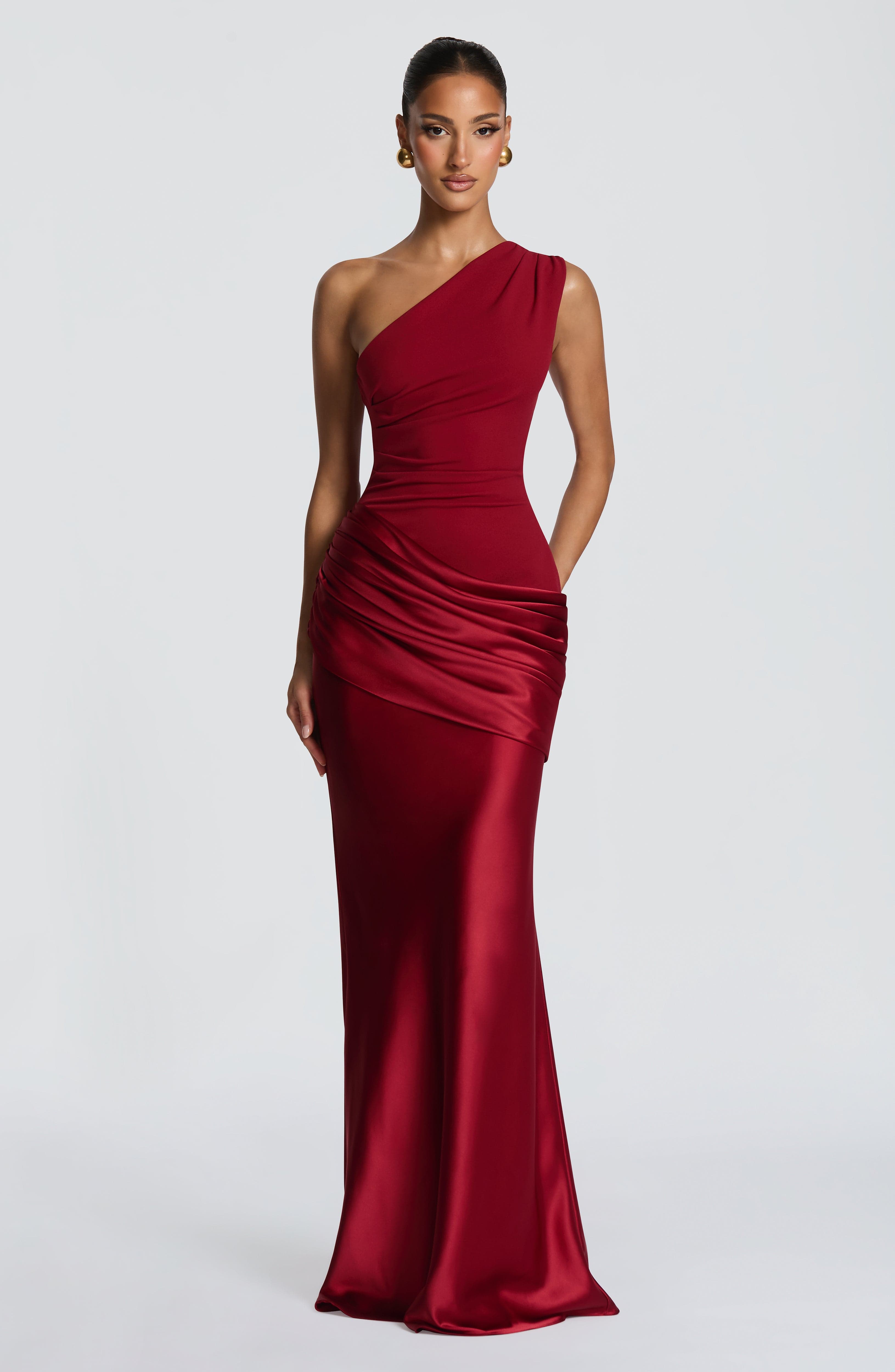 Vestido Sadona - Rojo Intenso